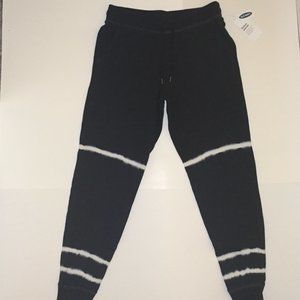 Navy blue tie dye joggers